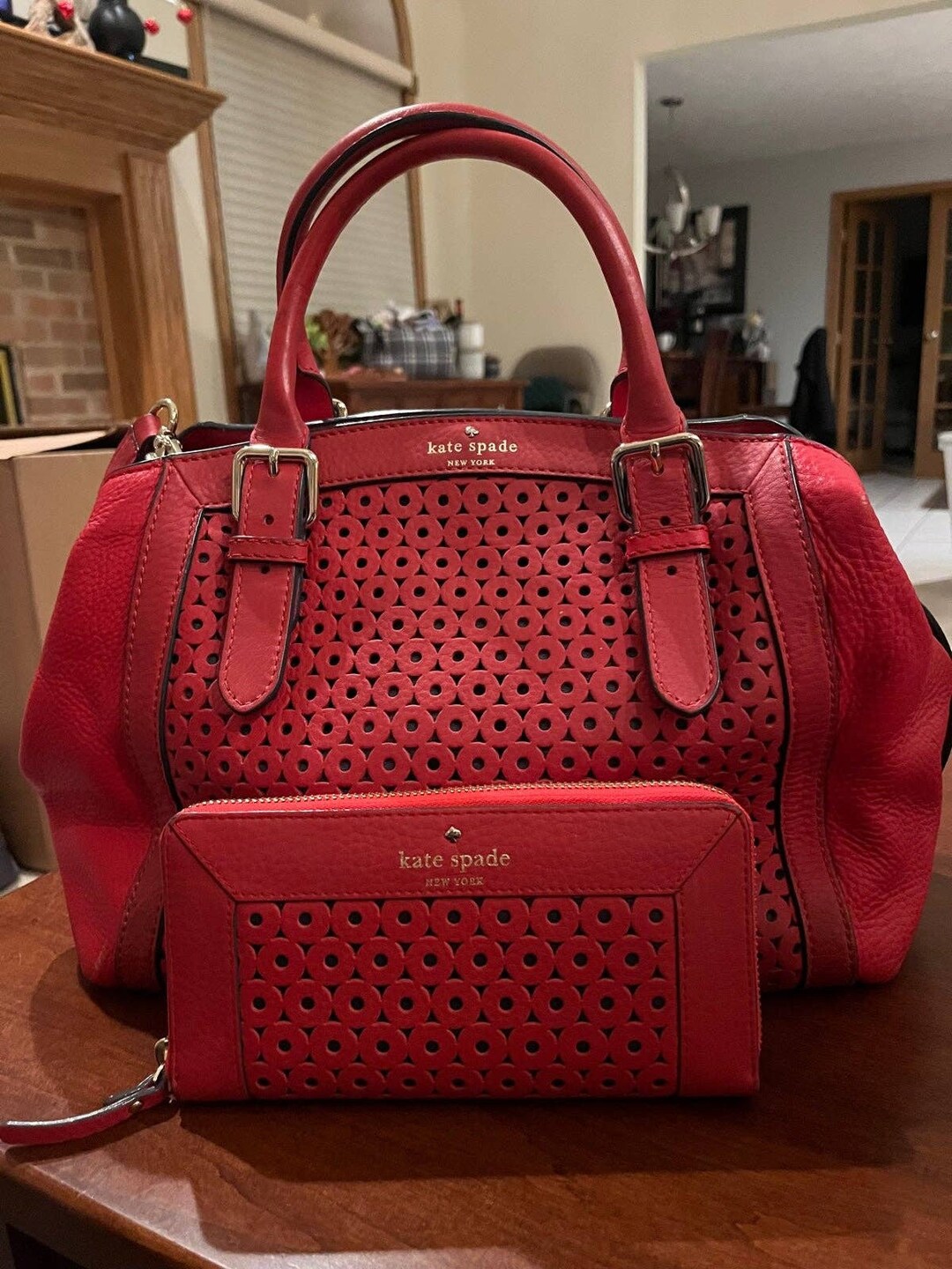 Michael Kors Bright Red Small Sloan Matelasse Leather Bag 30S7GSLL1L-683  192877139805 - Handbags - Jomashop