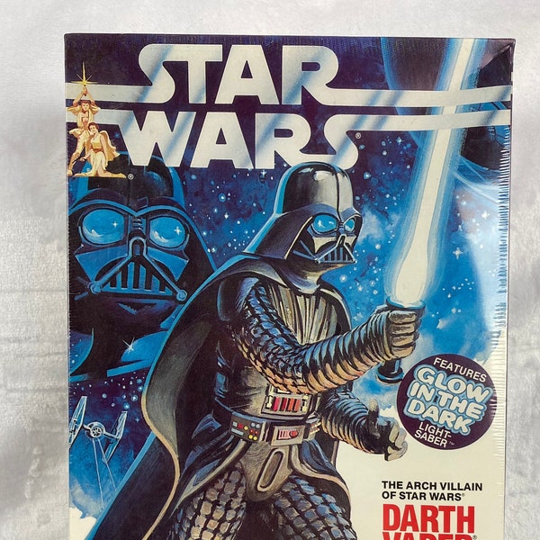 Star Wars Darth Vader MPC Model Kit 8154, Model by MPC, Commemorative Edition, Factory Sealed, Collector gift, Glow in the dark lightsaber