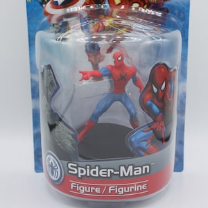 8pcs Spider-man Mini figurines d'action Jouets, Superhero Theme Cake  Toppers Enfants Birthday Party Fournitures Décoration de table