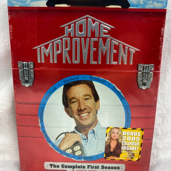 Home Improvement Season 1 DVD - Factory Sealed - Classic TV Show - Tim Allen - Home Renovation - Family Comedy