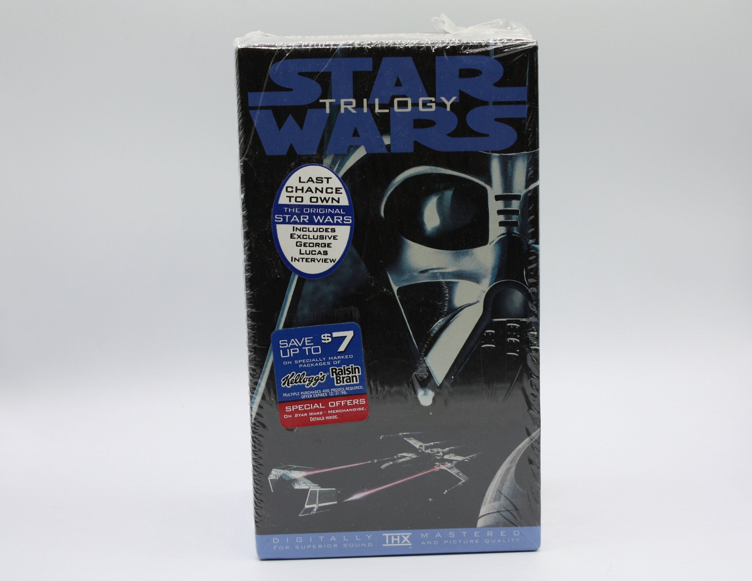 Star Wars Trilogy, VHS Videotape, 1995 Original Version, A