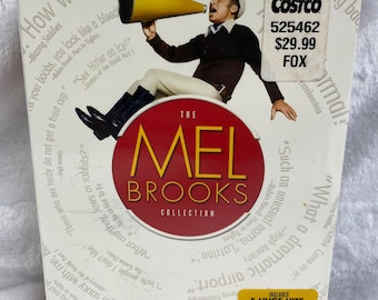 The Mel Brooks Collection DVD Set - Factory Sealed - 8 Classic Movies - Blazing Saddles, High Anxiety, Young Frankenstein, Comedy Classics