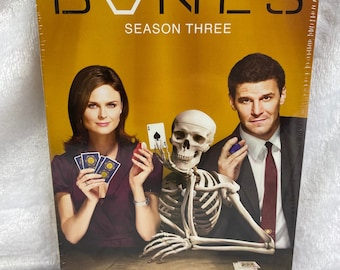 Bones Season 3 DVD - Factory Sealed - Crime Drama TV Show - Emily