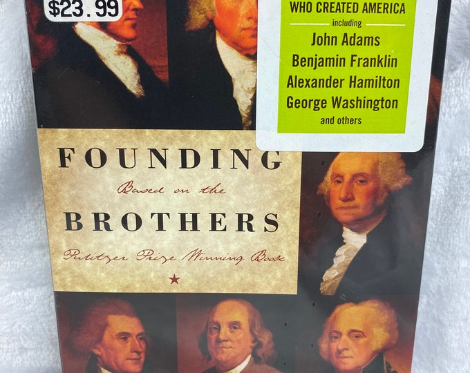 Founding Brothers DVD Set, History Channel 2 Dvds, Factory Sealed ...