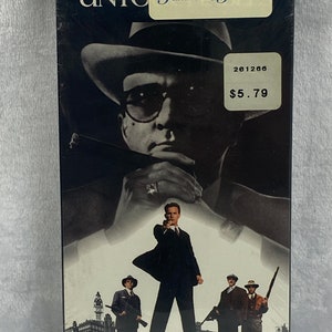 The Untouchables Vintage Factory Sealed VHS Tape - Kevin Costner, Robert De Niro, Sean Connery - Crime Drama - Paramount Pictures
