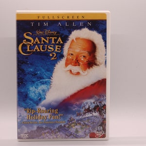 Walt Disney&#39;s The Santa Clause 2 - DVD - Christmas Movie - Family Comedy - Time Allen - Santa Clause sequel - Full Screen -Free Shipping