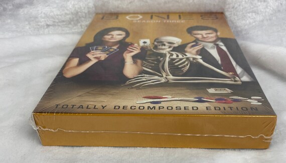 【中古品】 BONES SEASON3 COLLECTOR’S BOX 8枚組 Bones Season 3 DVD - Factory Sealed - Crime Drama TV Show - Emily