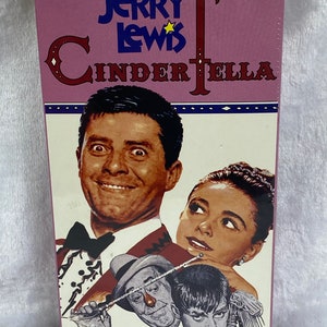 Cinderfella Vintage Factory Sealed VHS Tape - Jerry Lewis - Classic Comedy - Video Treasures