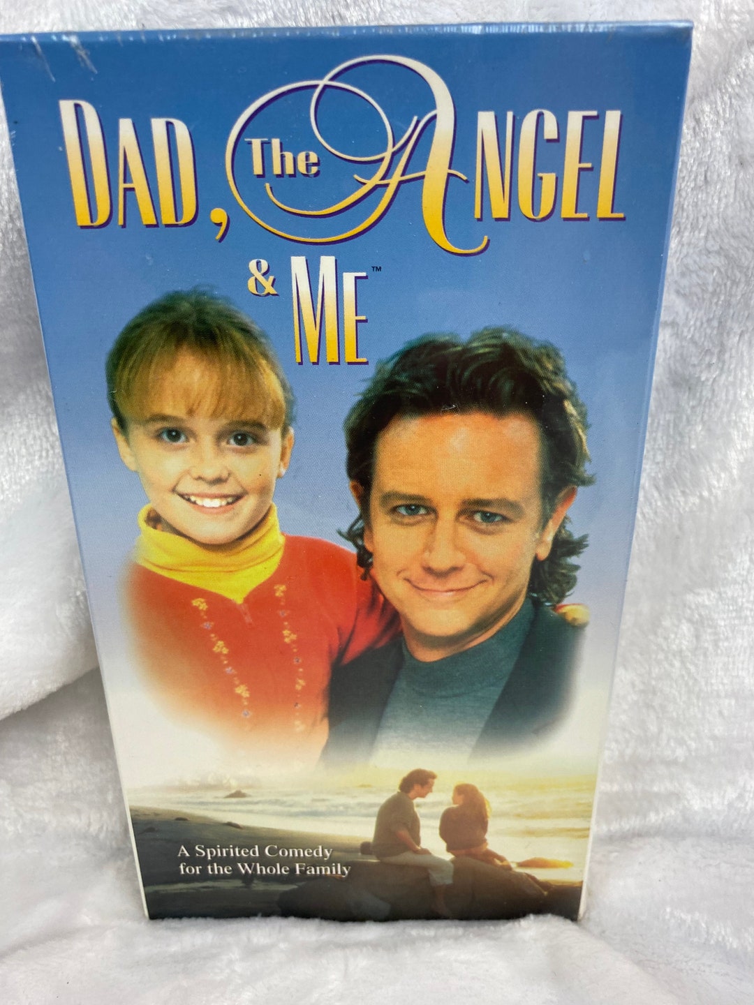 Dad the Angel & Me VHS Videotape, Judge Reinhold, Stephi Lineburg,alan