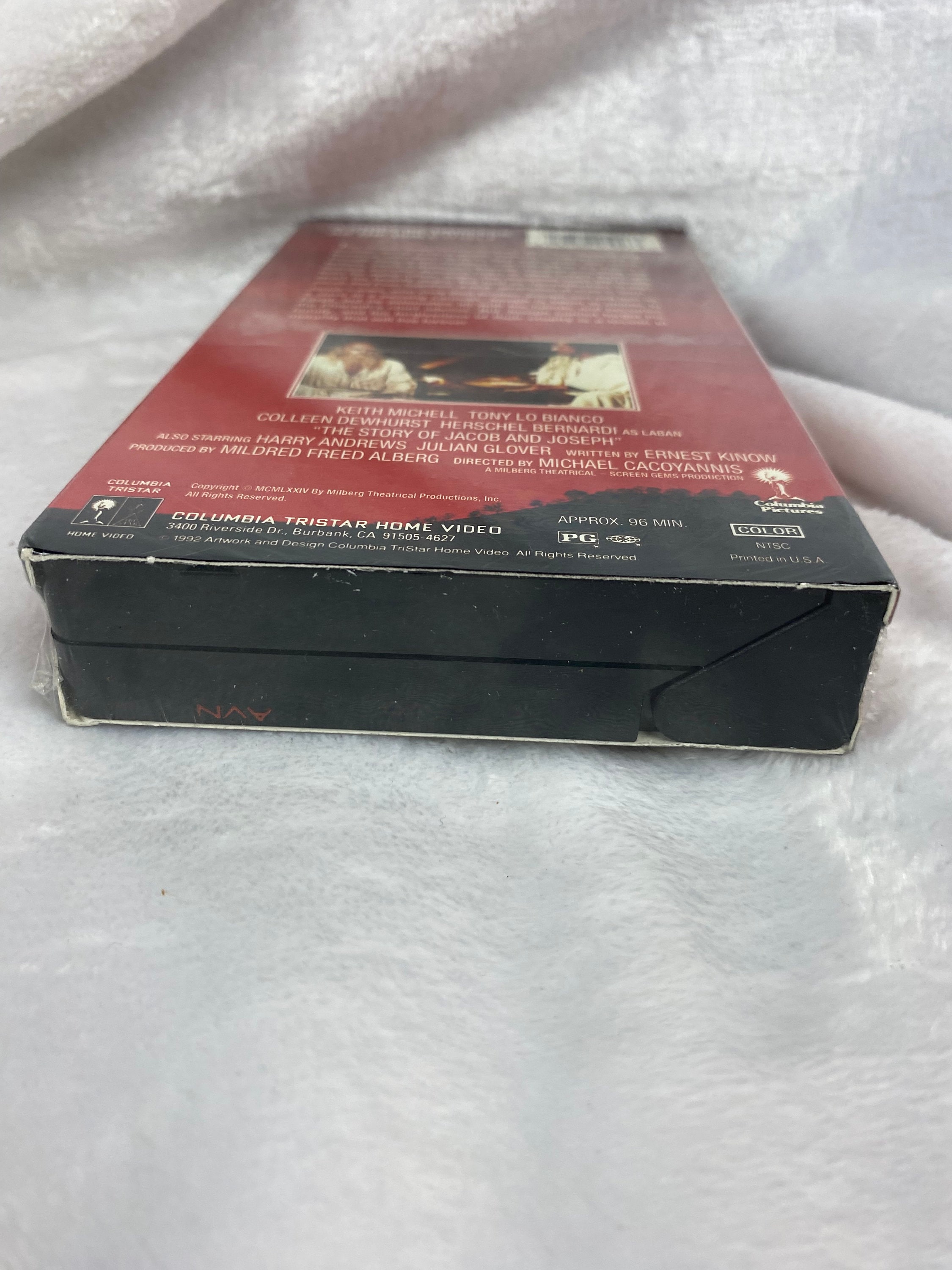 The Story of Jacob and Joseph on VHS Videotape, 1974, Factory