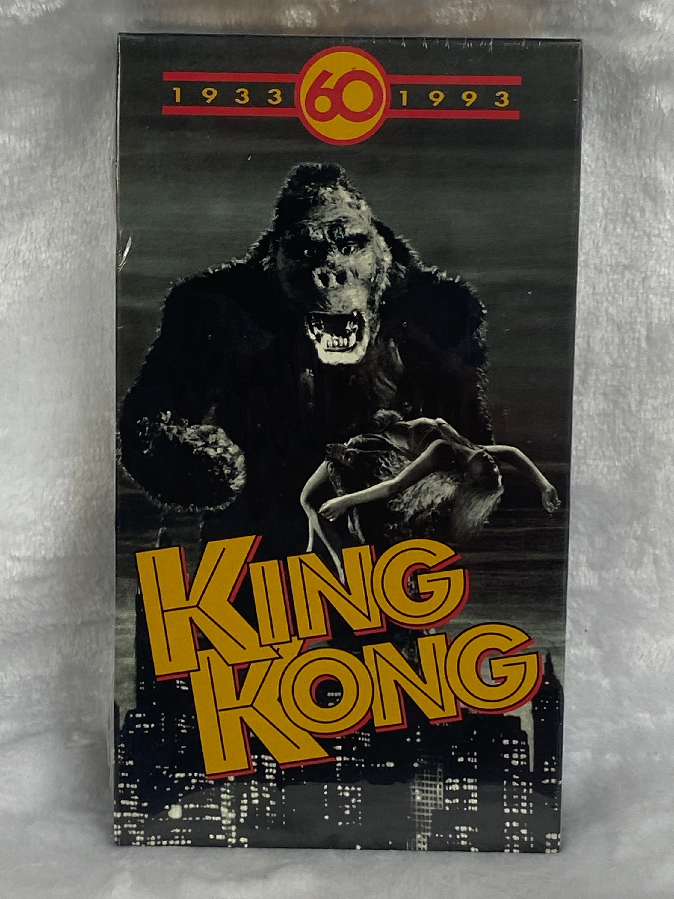 King Kong, the original uncut version, 1933, B&W, VHS Nostalgia  Merchant 86112050133