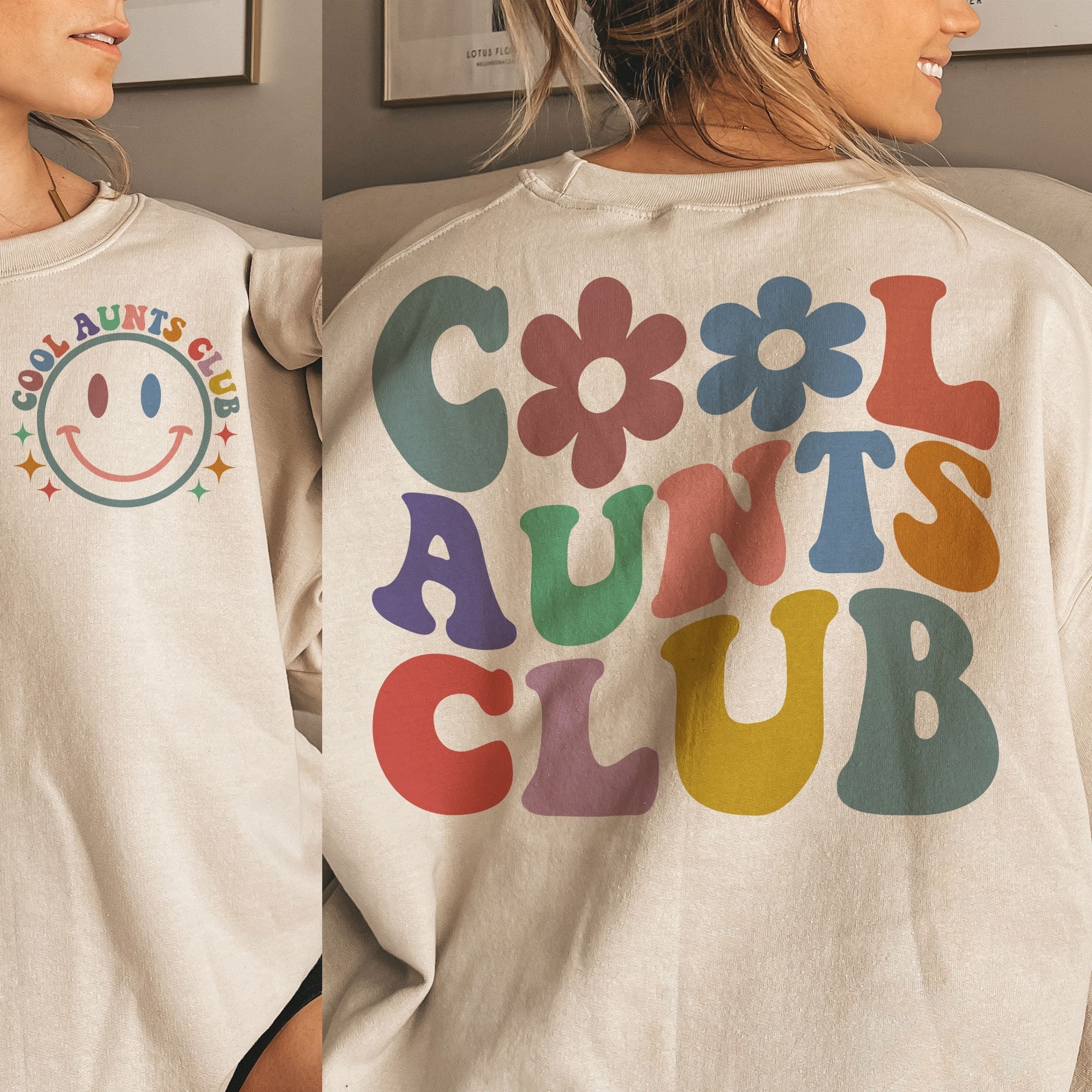 Discover Cool Aunts Club SVG, Cool Aunts Club PNG, Aunts Svg, Aunt To Be Svg, Aunts Shirt Svg, Wavy Svg, Cricut Svg, Png Silhouette Cricut