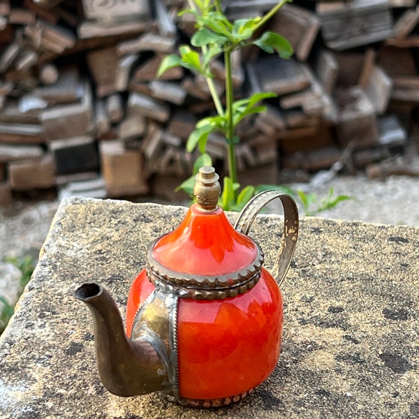 La petite théière marocaine vintage déco