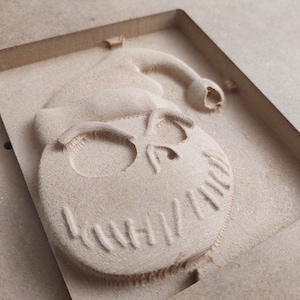 Jack Skellington Santa STL V7 CNC