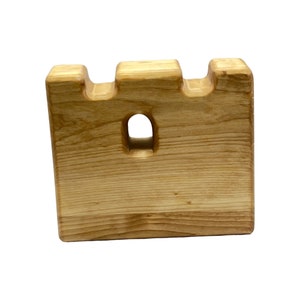 Handcrafted Open Ended Wooden Toy Castles - Castle Wall