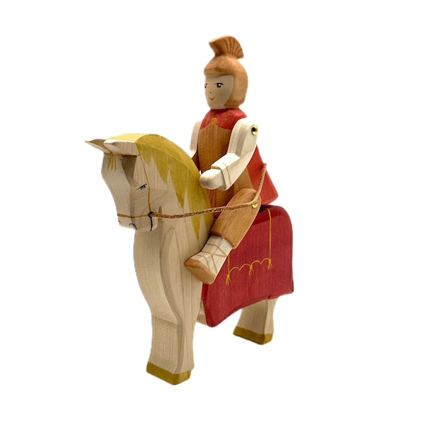Figura de juguete de madera abierta hecha a mano Cuento de hadas - St Martin ONLY