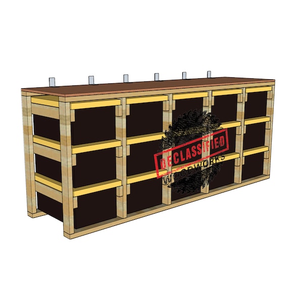 Garage Storage - HDX Bins : r/woodworking