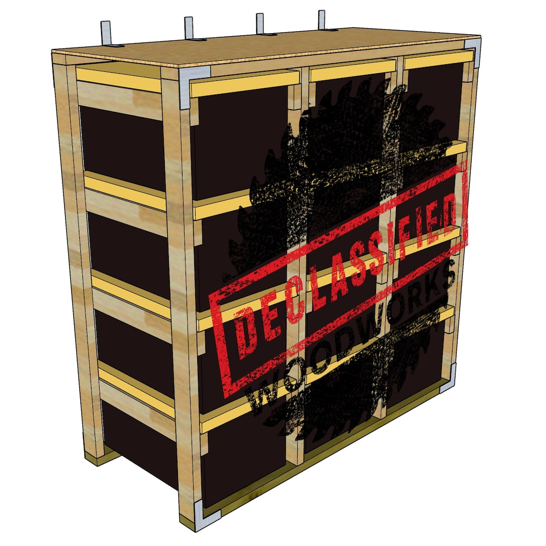 DIY Tote Rack Plans For The HDX 27 gallon Bins Sold By Home Depot 3 diy-tote-rack-plans-for-the-hdx-27-gallon-bins-sold-by-home-depot-3