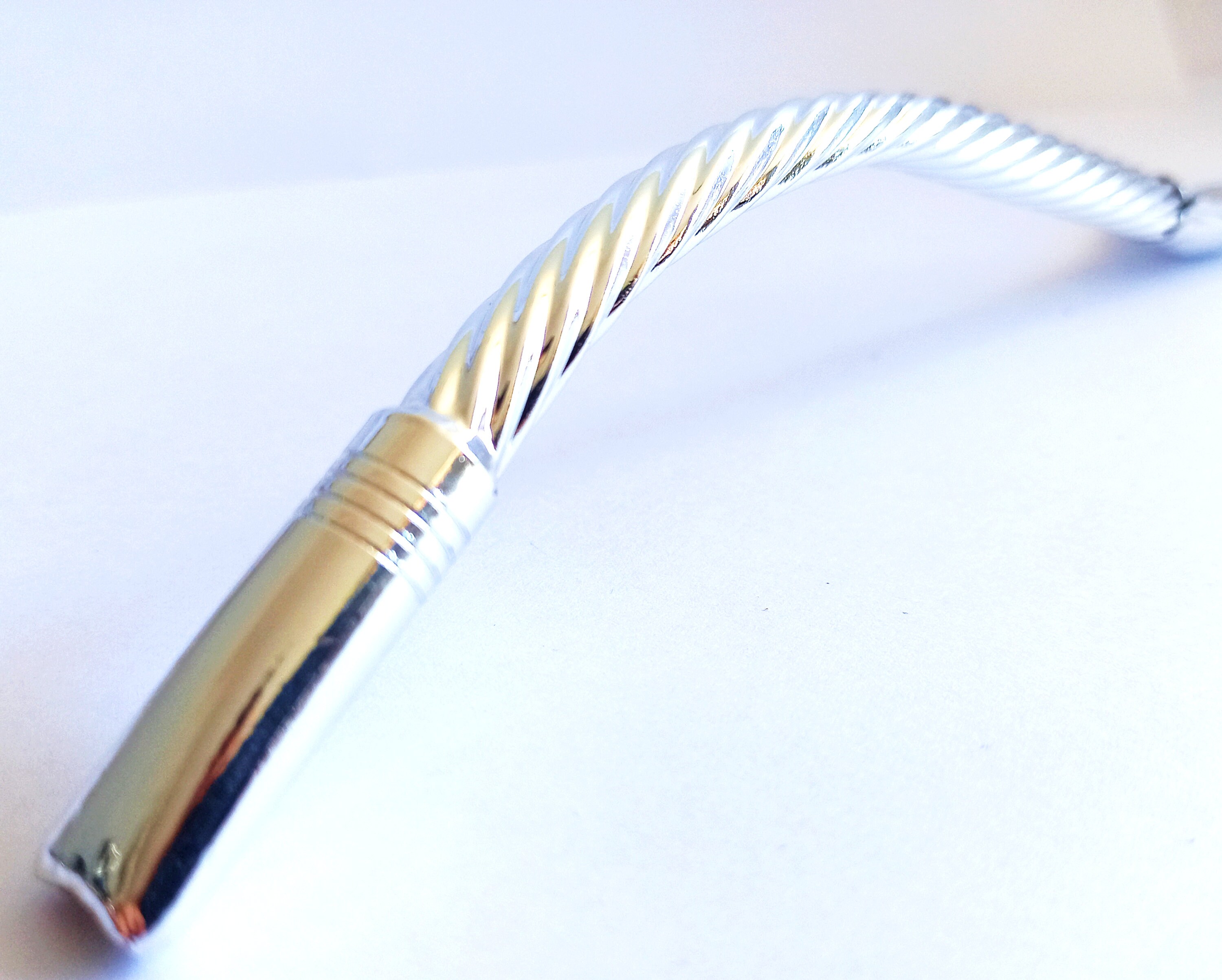 Vintage Industria Ornate Stainless Steel Alpaca Tea Strainer Straw Tea