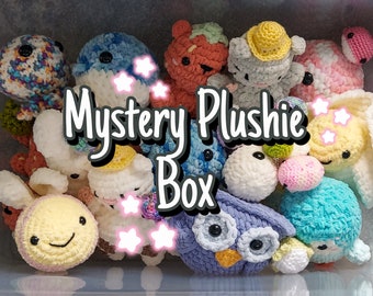 Mystery Plushie Box! Crochet Handmade Plushies Surprise Box/Bag