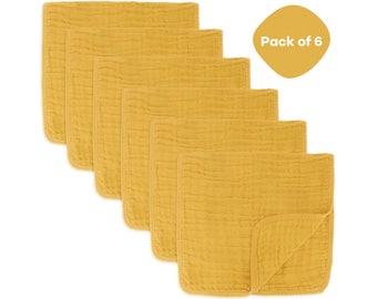 Pack of 10 Large and Long Burp Cloths for Maximum Coverage