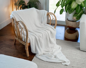 Muslin Blanket for Adults, Extra Large By Comfy Cubs