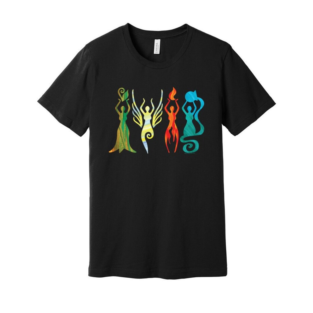 Women's Goddess T-shirt AMOFIA Women's Goddess Graphic T-Shirt