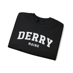 Derry Maine Halloween Horror Lover Sweatshirt - Spooky Season Fan Apparel