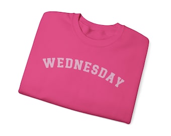 Mitwochs We Tragen Rosafarbenes sweatshirt