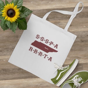 Sparta Tennessee Yert Warrior Cheer Tote Bag - White County High School Fan Gear