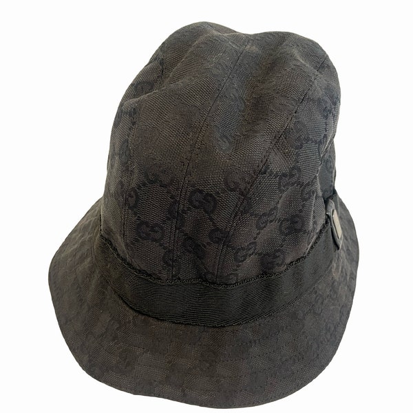 Gucci Black Fadora Hat