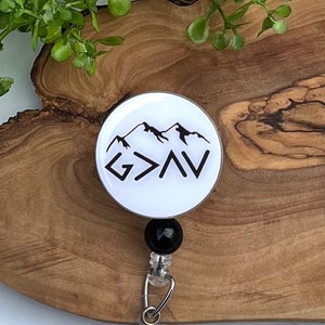 Christian Badge Reel, Uplifting Badge Reel, Positive Badge Reel, Nurse Badge Reel, Teacher Badge Reel, Gift for Christian, Gift for Coworker