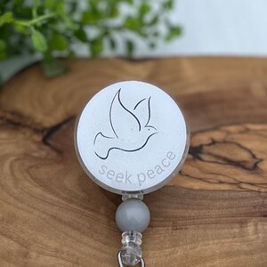 Christian Badge Reel, Uplifting Badge Reel, Positive Badge Reel, Nurse Badge Reel, Teacher Badge Reel, Gift for Christian, Gift for Coworker