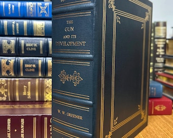 El arma y su desarrollo, de W. W. Greener - Edición dorada encuadernada en piel
