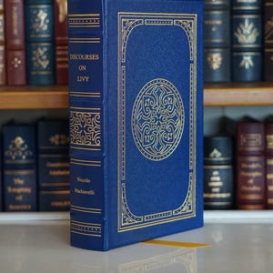 Discourses on Livy by Niccolò Machiavelli - Leather-Bound Gilded Edition EXCELLENT CONDITION