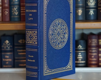 Discourses on Livy by Niccolò Machiavelli - Leather-Bound Gilded Edition EXCELLENT CONDITION