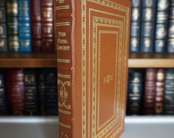 The Fatal Conceit: The Errors of Socialism by F. A. Hayek - Leather-Bound Gilded Edition EXCELLENT CONDITION