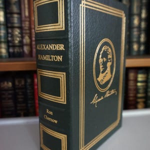 Alexander Hamilton by Ron Chernow - Leather-Bound Gilded Edition EXCELLENT CONDITION