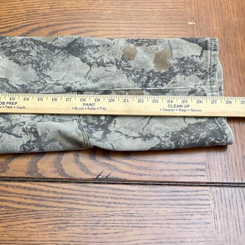 Men's Wrangler Jeans Double Knee Vintage Camo outdoor 38 Mossy Oak Break Canvas image 10