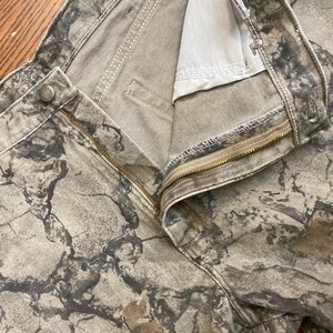 Men's Wrangler Jeans Double Knee Vintage Camo outdoor 38 Mossy Oak Break Canvas image 8