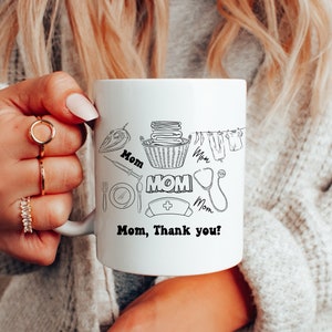 Custom Mothers Day Ceramic Mug, Funny Mothers Day Gift, Coffee Mug For Mom, Mothers Day Mug, Gift For New Mom, Mom Birthday Gift