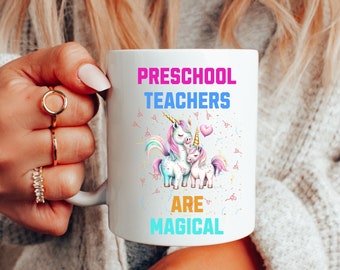 Personalized Teacher Gifts, Teacher Appreciation Gift, Gift For Teacher, Gift For Preschool Teacher, Thank You Teacher Gifts, Custom Mugs,