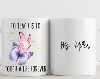 Personalized Teacher Gifts, Teacher Appreciation Gift, Gift For Teacher, Gift For Math Teacher, Thank You Teacher Gifts, Custom Mugs,