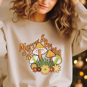 Cottagecore Christmas Sweatshirt, Cottage Core Shirt, Holiday Sweatshirt For Mom, Funny Christmas Family Shirt, Womens Christmas Shirt