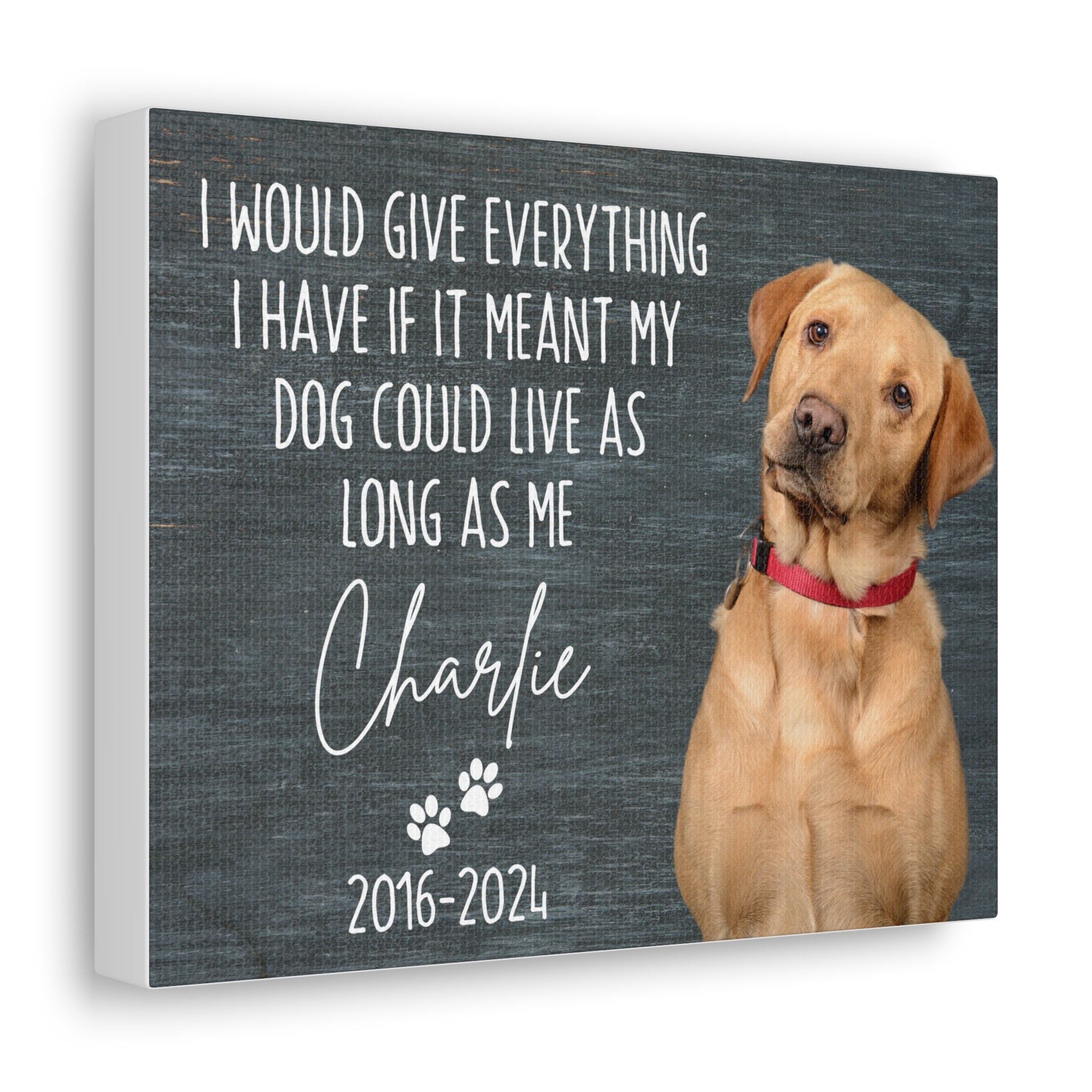 レトリバー Personalized Dog Memorial Frame, Custom Dog Loss Gift, Pet