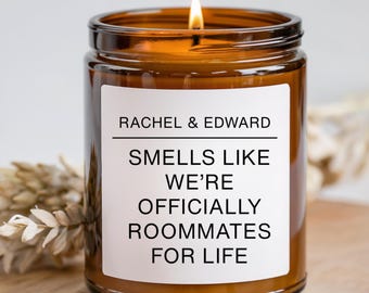 Personalized Wedding Gift, New Home Candle, First Christmas Married, Bachelorette Candle, First Christmas Married, Our First Home