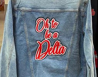 Oh to be a Delta Jean Jacket