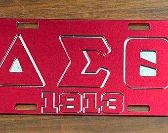Delta Sigma Theta -1913 License Plate