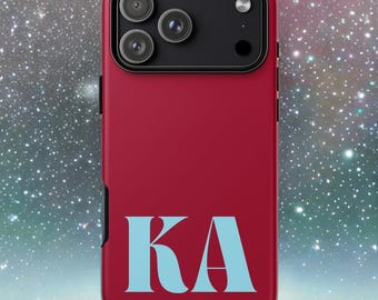 Monogram iPhone Case Custom Initial Personalized Phone Cover