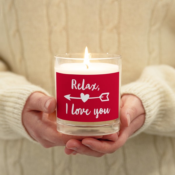 Anniversary Soy Wax Candle anniversary gift idea gift ideas for her